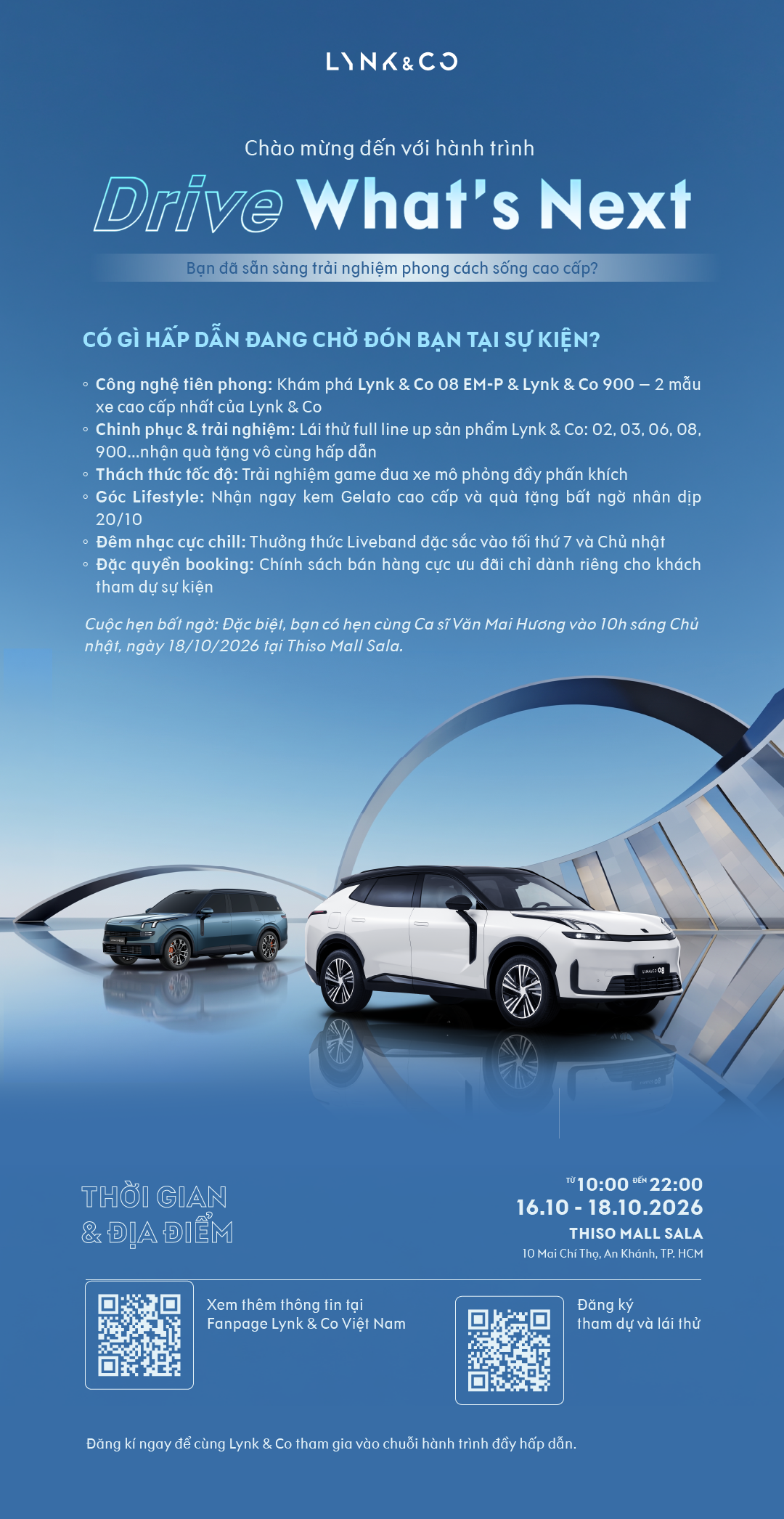 Lynk & Co Drive What's Next 2026: Lái Thử Tại TP.HCM 19 Lynk & Co
